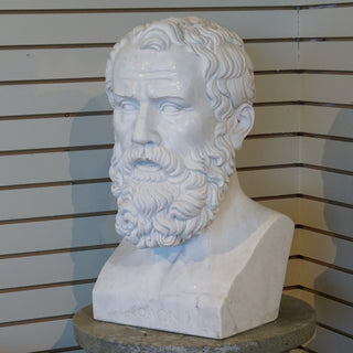 White Marble Bust