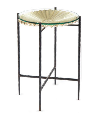 Sun Disc Accent Table