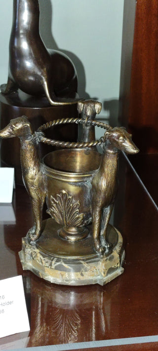 Maitland Smith 89-1610 - Guard Dogs Pen Holder (SH41-081516)