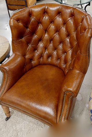 Welsh  Leather Chair