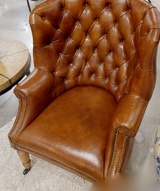 Welsh  Leather Chair