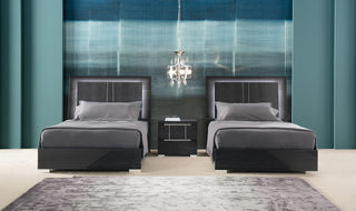 Versalia Bed-GREY KOTÒ HIGH GLOSS