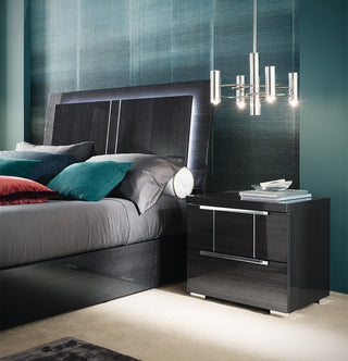 Versalia Nightstands-GREY KOTÒ HIGH GLOSS