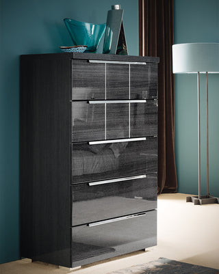 Versalia Chest-GREY KOTÒ HIGH GLOSS