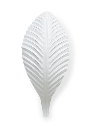 Palm Sconce - White