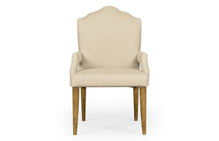 Jonathan Charles High Back  Arm Chair, Upholstered in MAZO