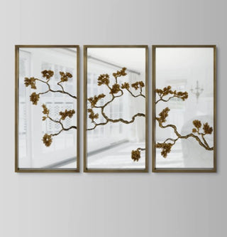 Organic Branches Triptych